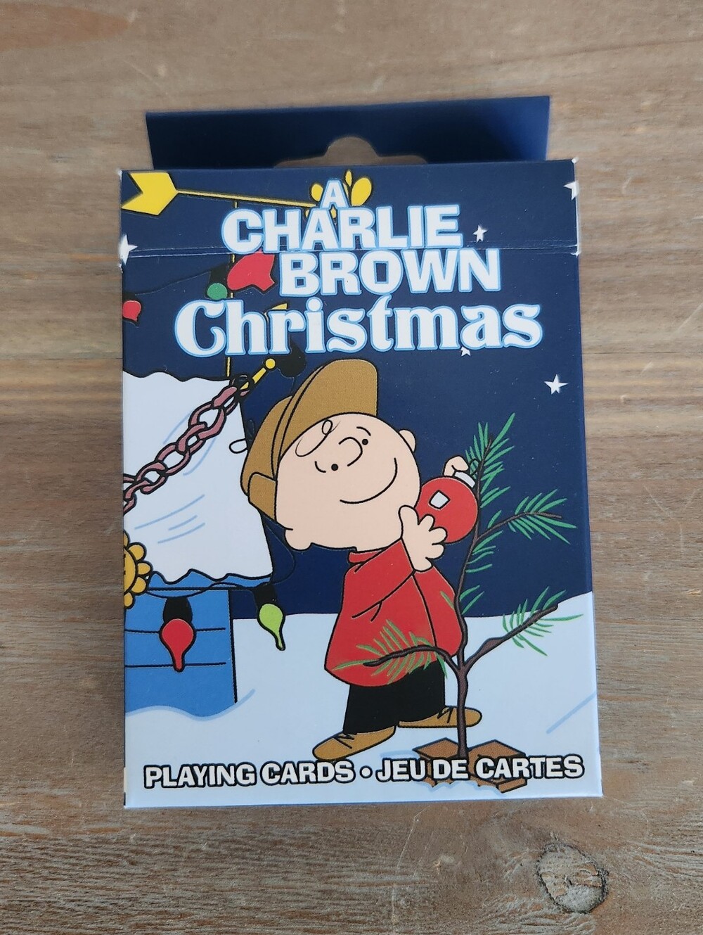 A Charlie Brown Christmas Peanuts Playing Cards Aquarius 2025 Holiday Deck NWT